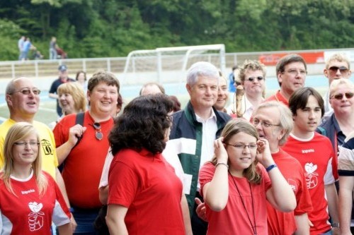 2009-05-21 Fundraisinggottesdienst im Stadion